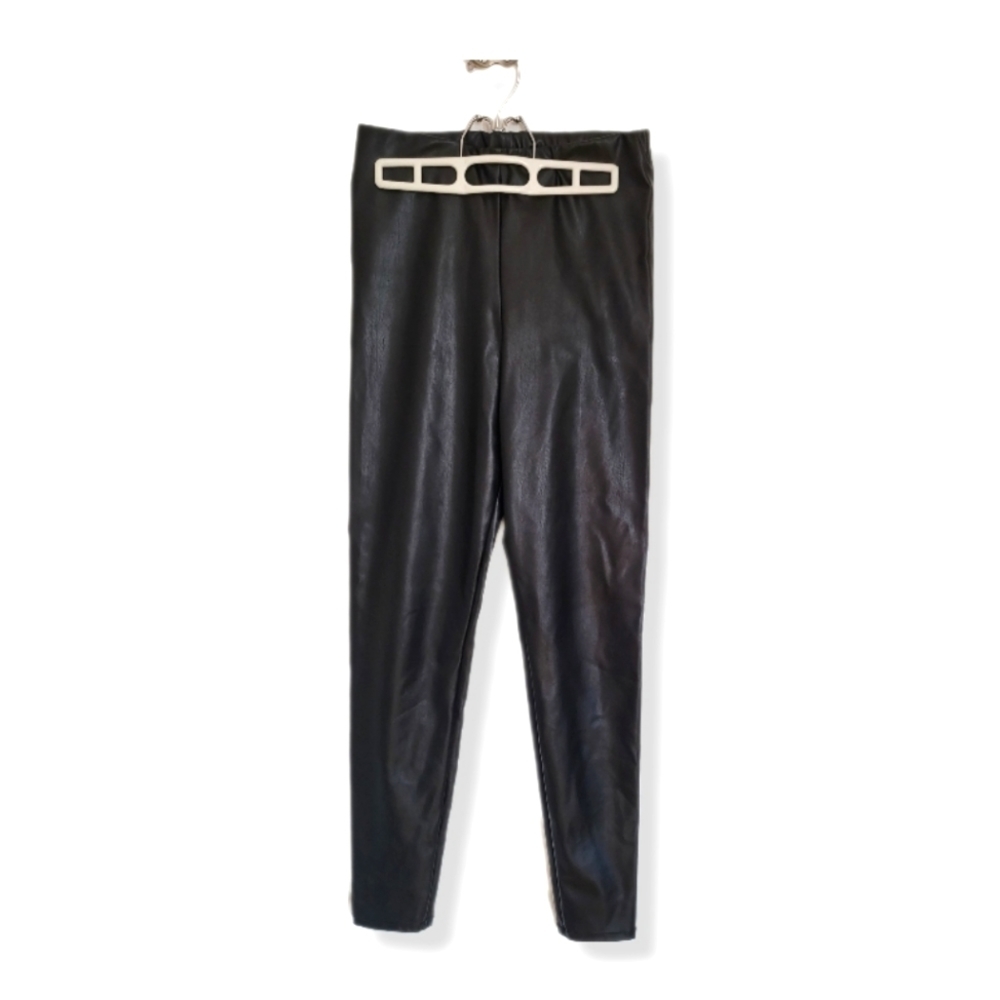 NWOT H&M FAUX LEATHER LEGGING SZ 4